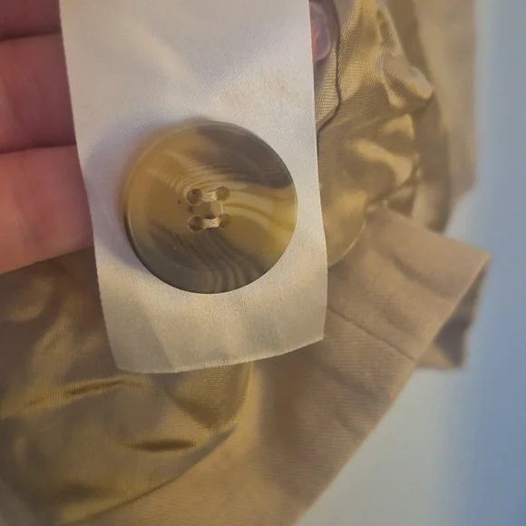 NWT COS Sand Short Sleeve Blazer Linen Cotton - Chic Professional Staple Size 10 - Picture 11 of 12